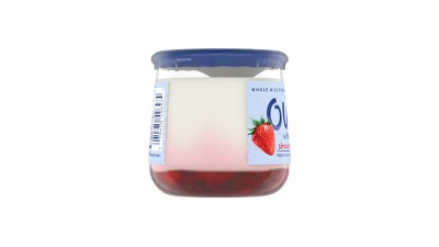 Oui by Yoplait Strawberry Whole Milk French Style Yogurt Jars, 4