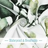 LunaLulinlk Sage Green Shower Curtain with Hooks - 2 of 4