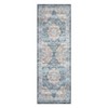 Machine Washable Area Rug Low Pile Non Slip Floor Carpet Vintage Distressed Flower Rug Soft Non Shedding Carpet for Kitchen Bedroom Living Room - 4 of 4