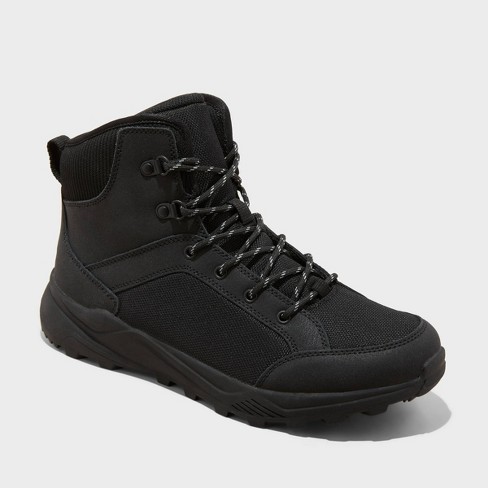 Black hiking boots mens on sale