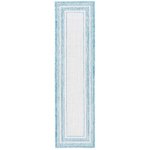 Courtyard CY8475 UV & Stain Resistant Non-Shedding Power Loomed Indoor/Outdoor Rugs - Safavieh - 1 of 4