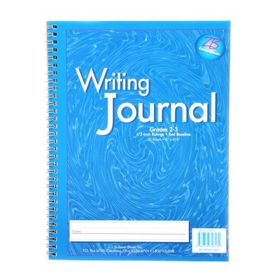 Zaner-Bloser Writing Journal, 1/2" ruling, Grades 2-3, 50 Sheets (Pack of 6)