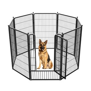 FXW Rollick Dog Playpen for Indoor, Yard, RV Camping, Panels for Puppy and Small Dogs│Patented - 1 of 4