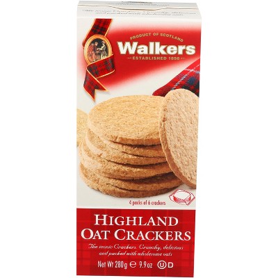 Walkers Cracker Highland Oat - Pack Of 6 - 9.9 Oz : Target