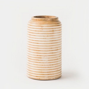 Etchra Vase - Rustic White - 1 of 4