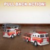 ArtCreativity 5.5" Fire Truck Vehicles (Set of 2) - 2 of 4