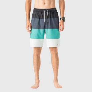 Alpine Swiss Mens Swim Shorts Beach Trunks Boardshorts Volley Shorts Quick Dry Swimwear - 1 of 4