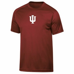 NCAA Indiana Hoosiers Men's Poly T-Shirt - 1 of 3