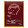 Ambiance Gallery Wood 1.5" Deep Picture Frames - 11x14" Pack of 4 Hand Leafed Antique Gold Wood Frames, Shatter-Resistant Acrylic Glazing & MDF - 4 of 4