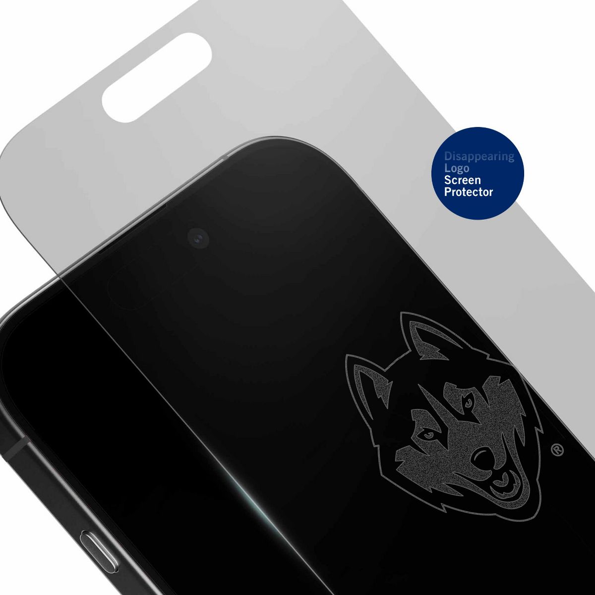 Screen Skinz Connecticut Huskies (UCONN) Clear Screen Protector - thumbnail 4