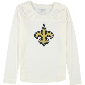 Touch by G-III Womens Saints Logo Graphic T-Shirt - 1 of 2
