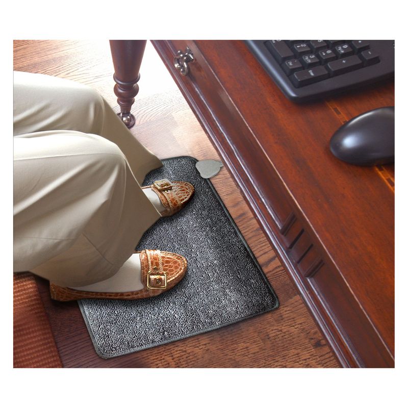 Cozy Toes Carpeted Foot Warmer Floor Mats, 3 of 5