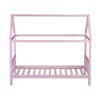 YOOCOZZ Twin Size Rubber Wood House Bed with Headboard and Footboard - 4 of 4