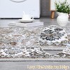 Washable Soft Vintage Hallway Runner Rug, Non-Slip, Stain-Resistant, Low-Pile Carpet for Bedroom, Kitchen, Living Room - 4 of 4