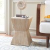 Noatak Side Table - Pickled Oak - Safavieh. - 2 of 4