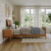 AFI Furnishings Portland Twin XL Foundation Bed with Matching Footboard, Light Toffee - 4 of 4