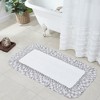Annie Buffalo Grey Check Bathmat 27x48  VHC Brands - 3 of 3