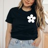 Simply Sage Market Women's Good Daze On My Mind Flowers Front and Back Design Short Sleeve Graphic Tee - 2 of 4