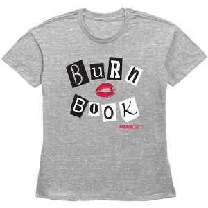 Women's Mean Girls Burn Book T-Shirt - 1 of 3