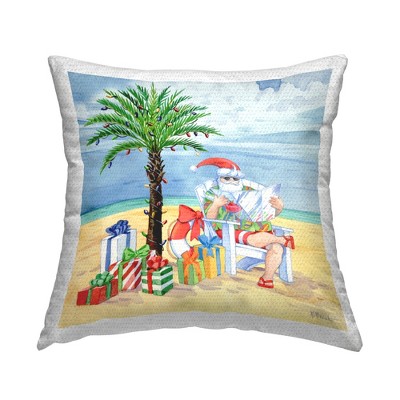Stupell Industries Tropical Christmas Santa