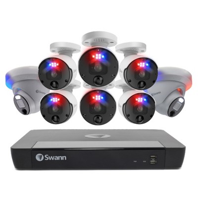 NVR16-8580 4K / 2TB /6 x NHD-900BE Bullet/2 x NHD-900DE Dome 4K IP Digital still image video cameras