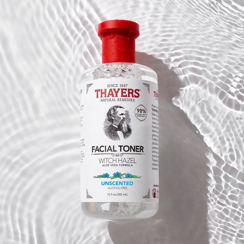 Thayers Natural Remedies Witch Hazel Alcohol Free Unscented Toner - 12 fl oz, 5 of 15