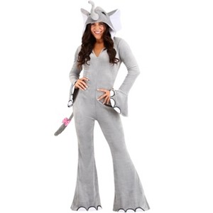 HalloweenCostumes.com Wild Elephant Women's Costume - 1 of 4
