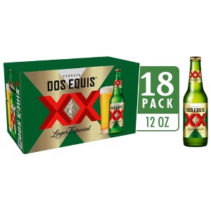 Dos Equis Mexican Lager Beer - 18pk/12 fl oz Bottles - 1 of 4