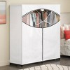 Vtec Trading White Extra-Wide Wardrobe Closet - 3 of 3