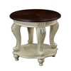 NicBex Wood Coffee Table Coffee Bar with 2-Tier Open Storage Shelf, Retro End Table with Wood Legs, Coffee Tables for Living Room - 2 of 4