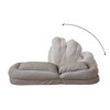 Multi-functional fold-out sofa - transforms from compact seating to spacious sleeping surface. Great for studios and multipurpose spaces. - 3 of 4