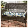 Kensington Garden 17"x44" Outdoor Bench Cushion - 2 of 4