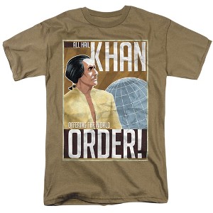 Star Trek World Order Adult T-Shirt Safari Green - 1 of 4