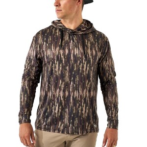 Burlebo Men's Long Sleeve Hoodie Sweatshirt - 1 of 4