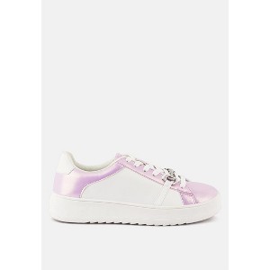 Nemo Contrasting Metallic Faux Leather Women Sneakers - 1 of 4