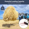 Hay Spear 49" Bale Spear 4000 lbs Capacity, Quick Attach Square Hay Bale Spears, Hay Handing Equipment, Bale Hay Spike with Hex Nut & Sleeve - 3 of 4