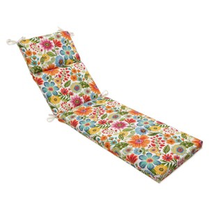 Gregoire Prima Outdoor Chaise Lounge Cushion Blue - Pillow Perfect - 1 of 4