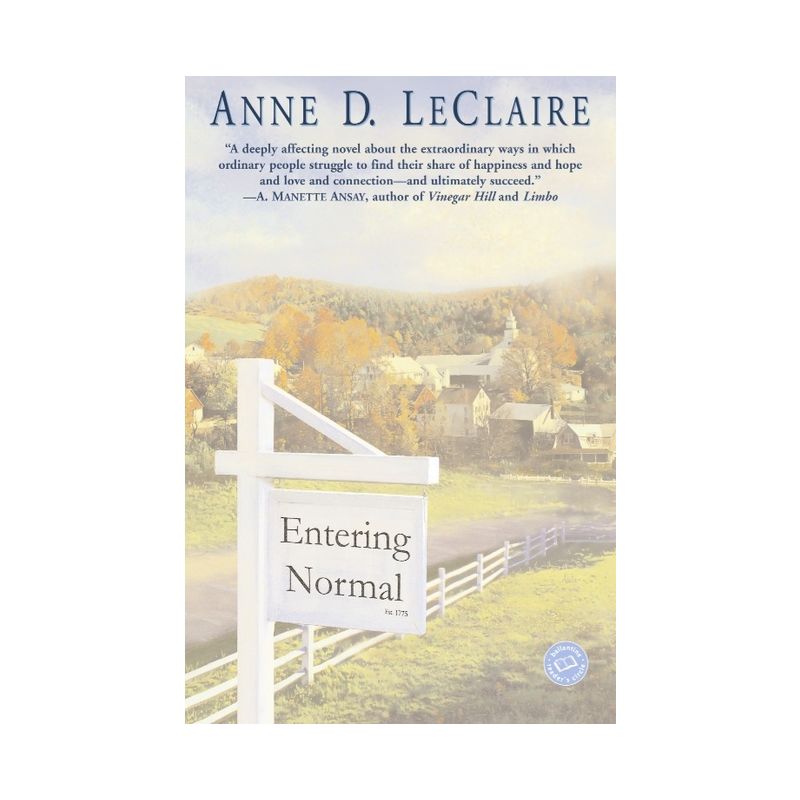Entering Normal - by  Anne LeClaire (Paperback), 1 of 2