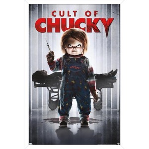 Trends International Child's Play: Cult of Chucky - One Sheet Framed Wall Poster Prints - 1 of 4