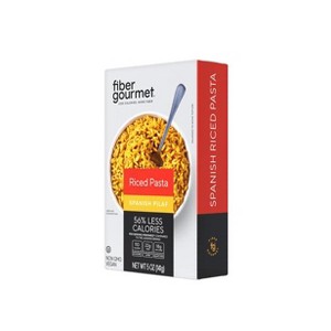 Fiber Gourmet  – Pilaf Riced Pasta– Fiber-Rich, Low Calorie, Healthy Pasta - 1 of 3