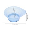 Unique Bargains Portable Hair Dye Color Bowl Kit 1 Set - 2 of 4
