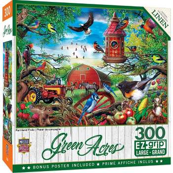 MasterPieces Inc Farmland Frolic 300 Piece Large EZ Grip Jigsaw Puzzle