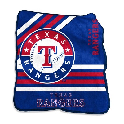 MLB Texas Rangers Raschel Throw Blanket