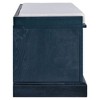 Sapphtopaz Storage Bench Shoe Rack Shoe Organizer with 2 Drawers and 2 Cabinets Removable Cushion Ottoman with Storage for Entryway Bedroom - 4 of 4