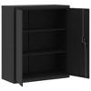 vidaXL File Cabinet Black 35.4 in.x15.7 in.x41.3 in. Steel - 4 of 4