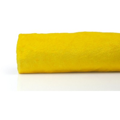 Pac-Man Yellow and Black Round Fleece Throw Blanket