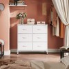 Dresser for Bedroom, 6 Drawer Storage Chest, Fabric Tower with Bins - 2 of 4