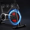 VisioGear Exercise Bike, Indoor Cycling Bike with Built-in Moving Wheels, Stationary Bikes for Home Cardio Gym Workouts, Black, 42"*41.6"*21.6" - 2 of 4