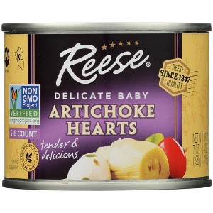 Reese Delicate Baby Artichoke Hearts - Case of 12 - 7 oz - 1 of 1