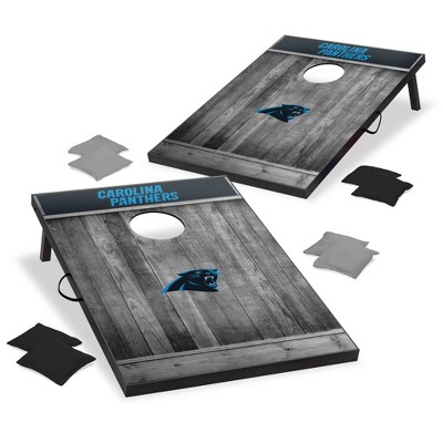 Carolina Panthers Version 2 Cornhole Wraps - Set of 2